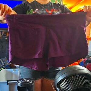 Purple Athletic Shorts